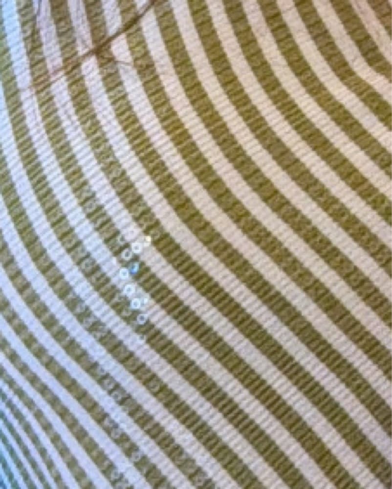 Off Shoulder Sequin Mini Dress Green - Image 3