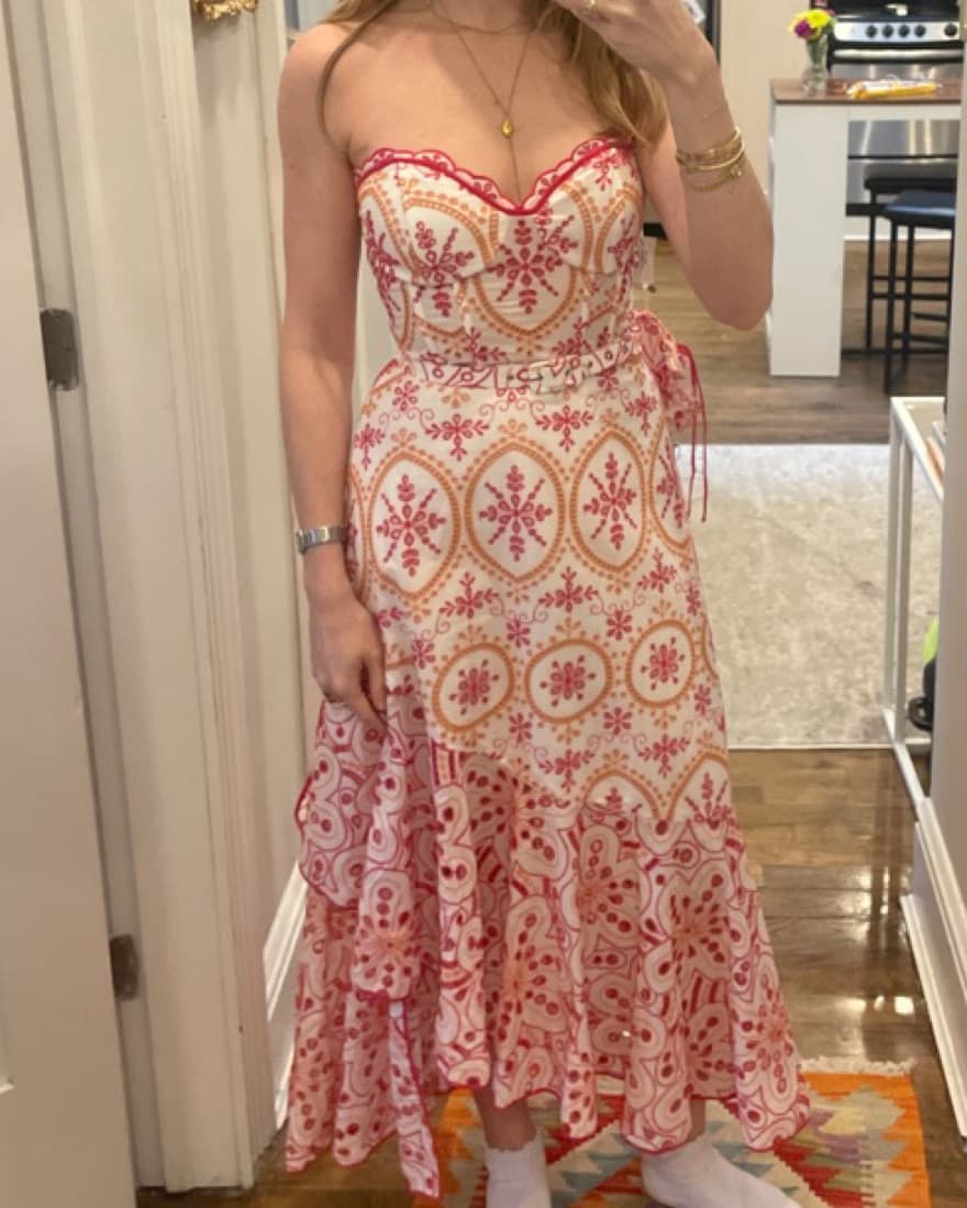 Charo Ruiz Ibiza Strapless Dress - Image 1