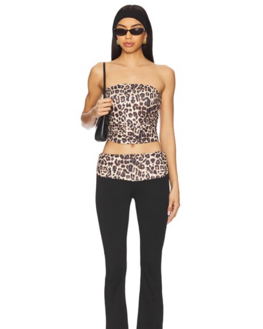 Leopard/Cheetah Top & Pant Set - Image 1