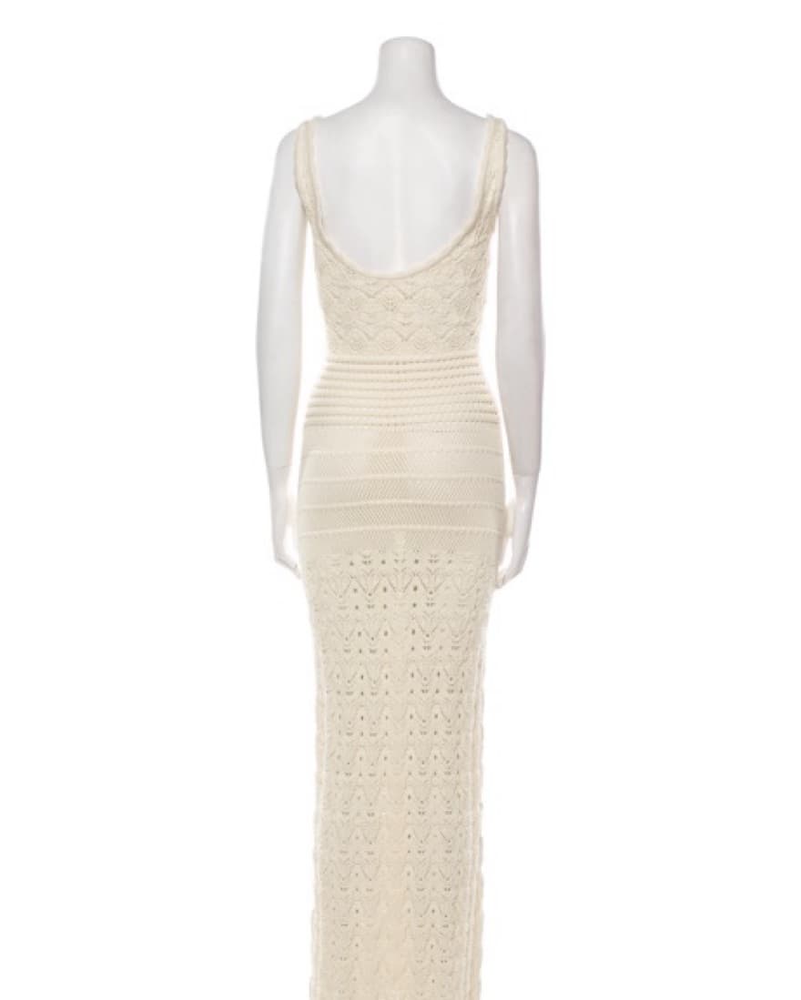 Ronny Kobo Crochet Maxi Dress - Image 4