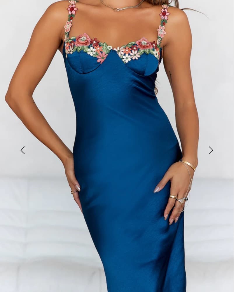 Blue Hello Molly Formal Dress - Image 2