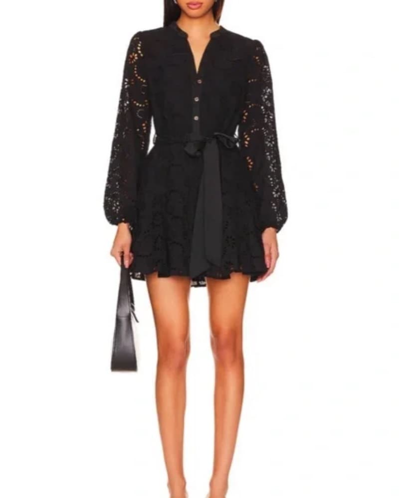 Revolve Heartloom Black dress - Image 2