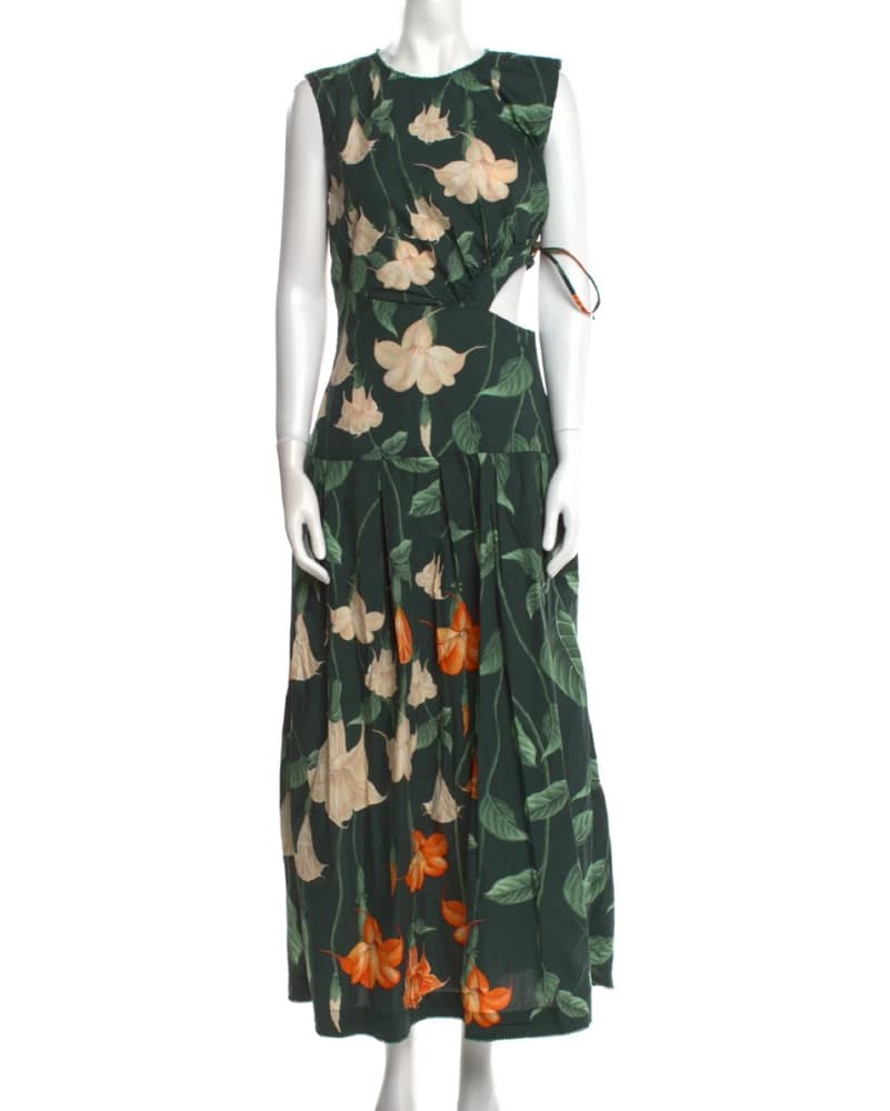 Agua Bendita Floral Gown - Medium  - Image 1