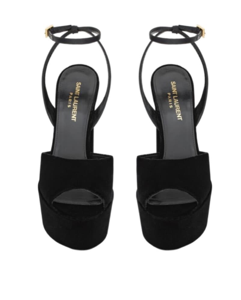 Saint Laurent black platform Heels - Image 2