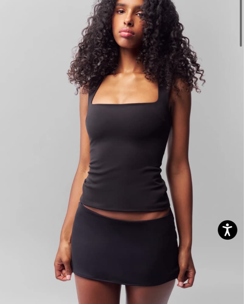 Danielle Guizio Micro Mini Skirt - Image 1