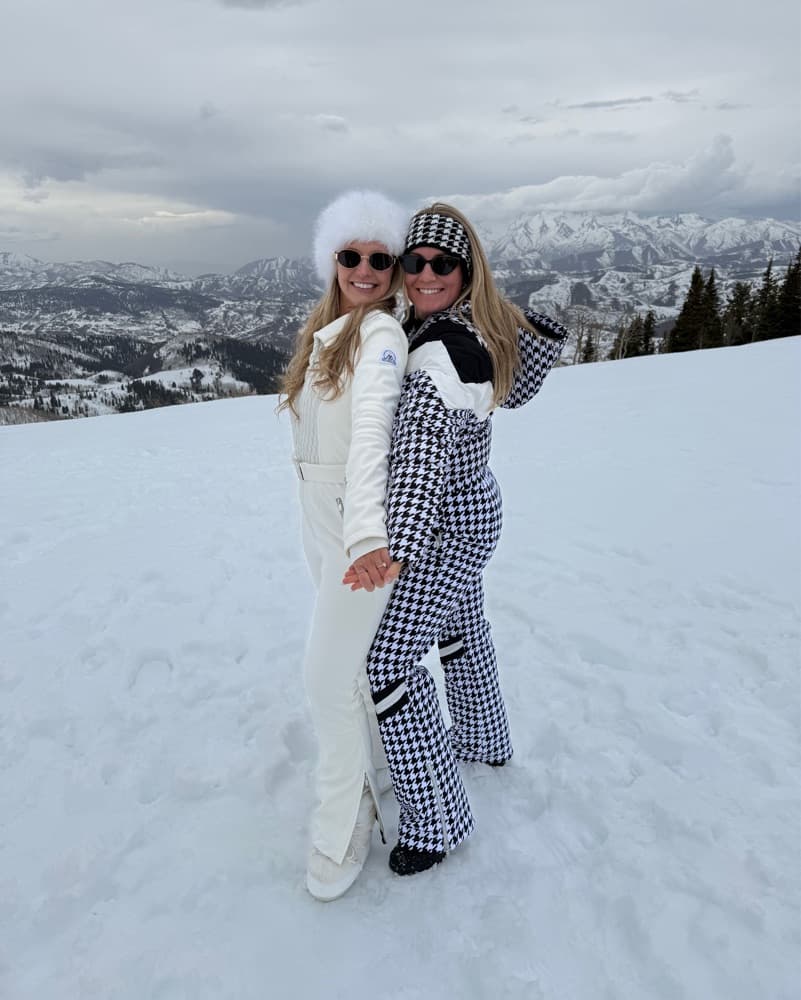CHEVRON SKI SUIT - HOUNDSTOOTH  - Image 2