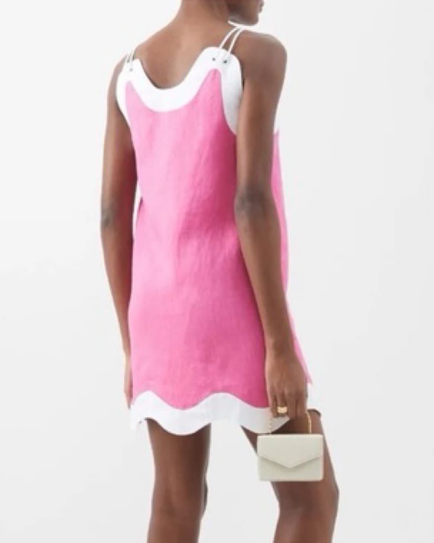 Pink STAUD Shift Dress - Image 2