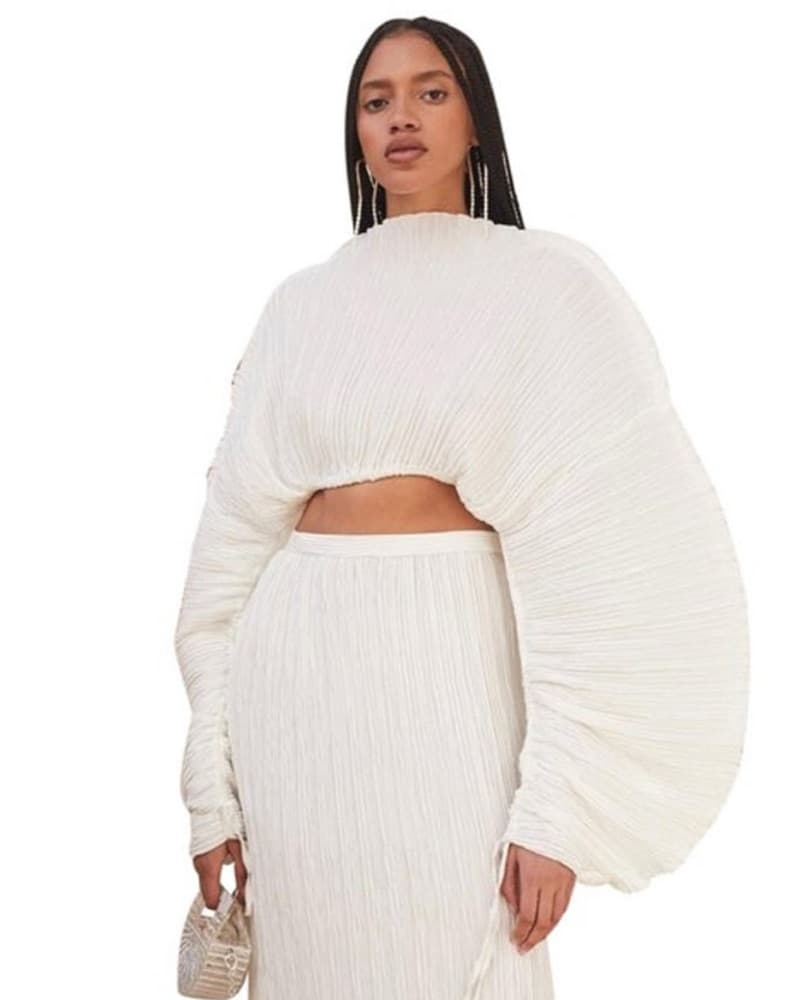 Cult Gaia Mala Top in White - Image 1