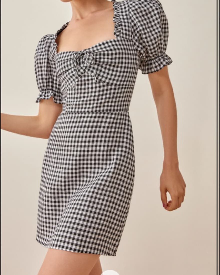 Reformation gingham dress  - Image 2