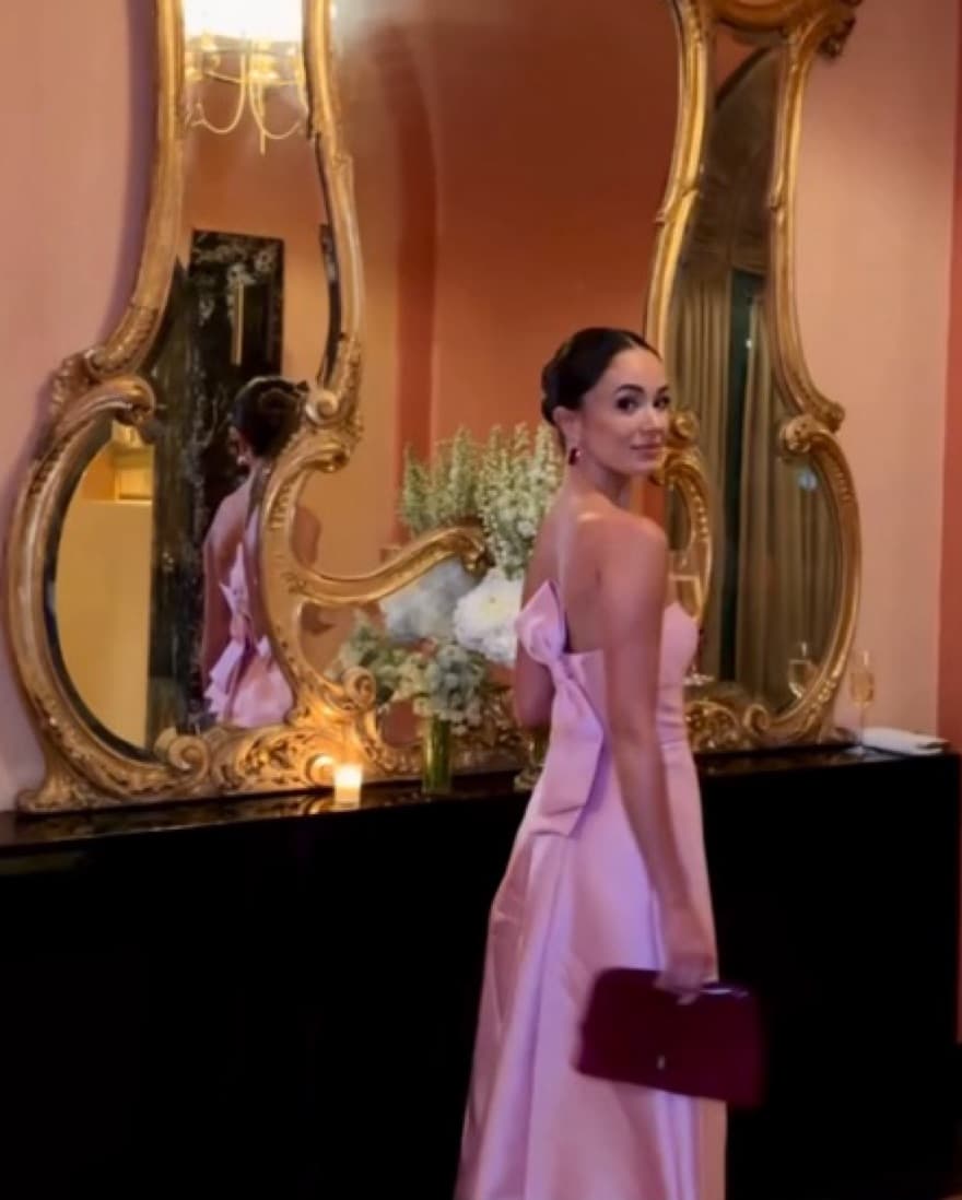 Nordstrom Alfred Sung Strapless Gown - Image 3