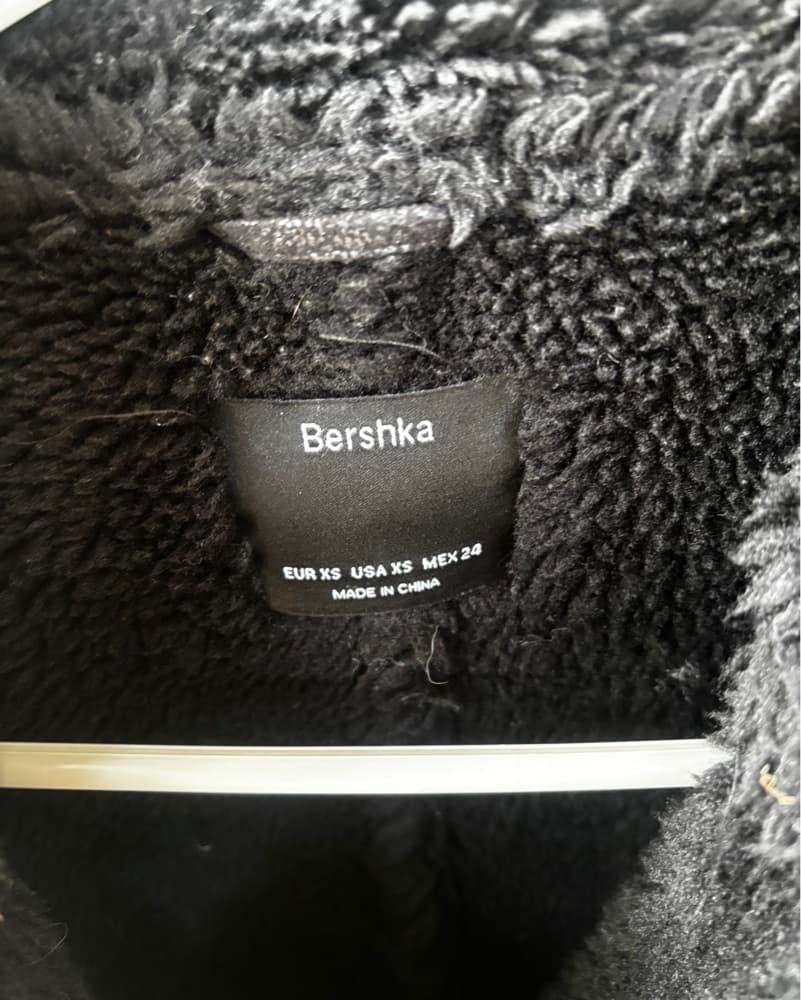 Plush Faux Shearling Moto Jacket - Image 3