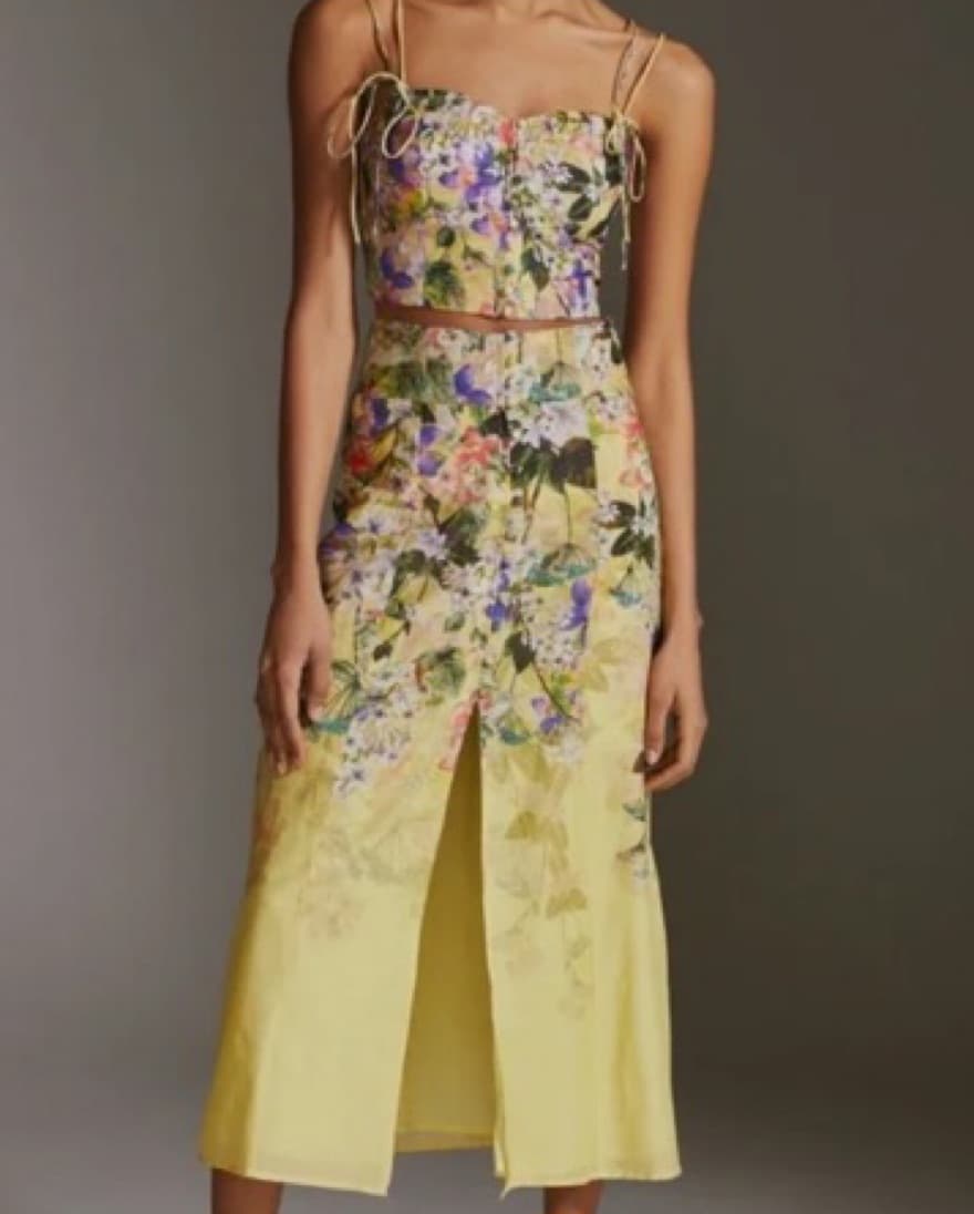Two Piece Floral Set  - Image 1