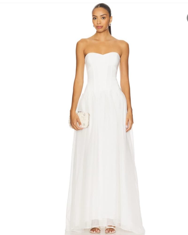 White Elliatt Gown - Image 1