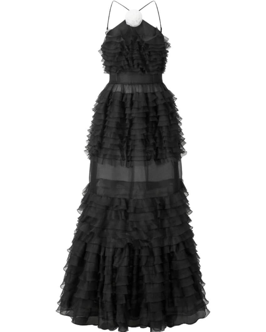 FLORIAN DRESS BLACK - Image 3