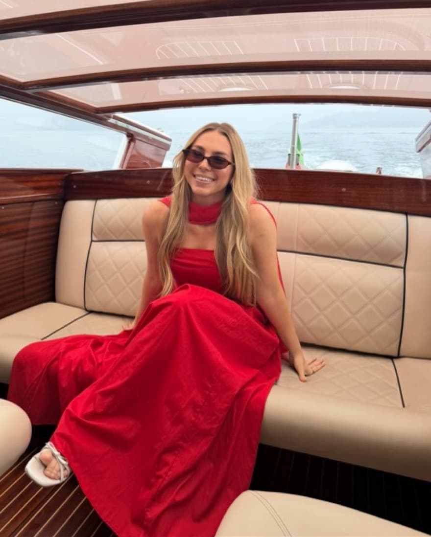 Abercrombie Red Maxi Dress - Image 3