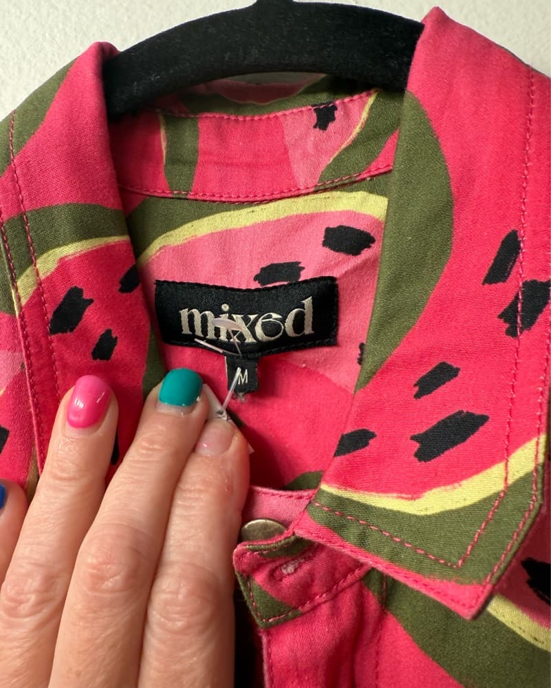 Vibrant Watermelon Jumpsuit - Image 3