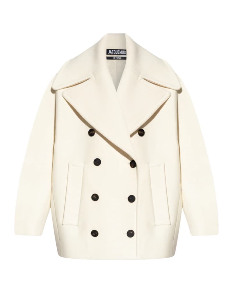 JACQUEMUS WOMEN Le Caban Ovalo Coat - Image 2