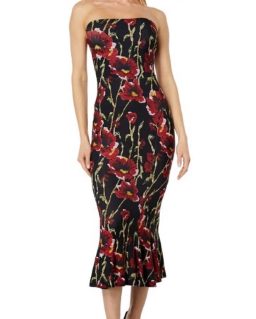 Norma Kamali Strapless Dress - Image 2