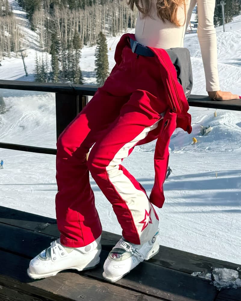 Perfect moment Vibrant Red Ski Jumpsuit - Image 2