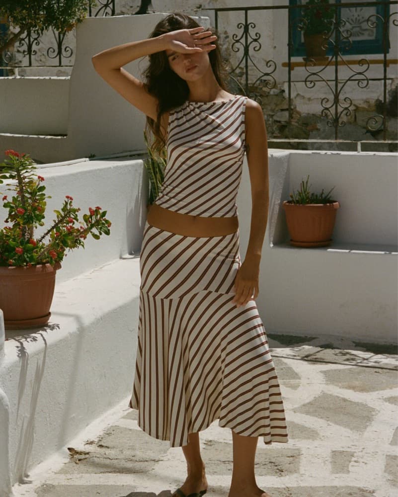 With Jean Mave Striped Set - Image 1