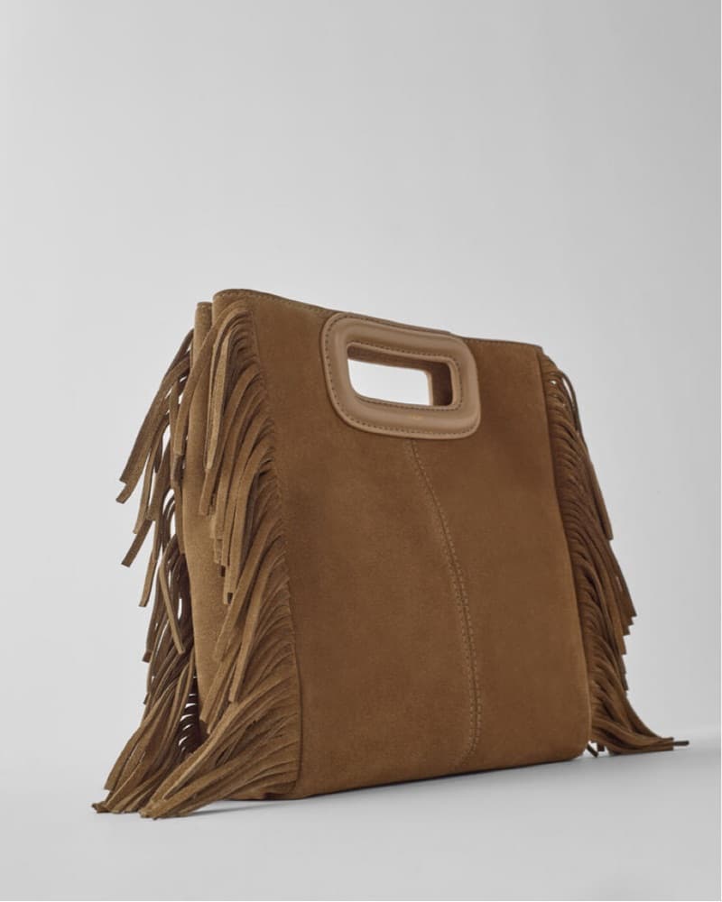 Tan Fringe Bag - Image 1