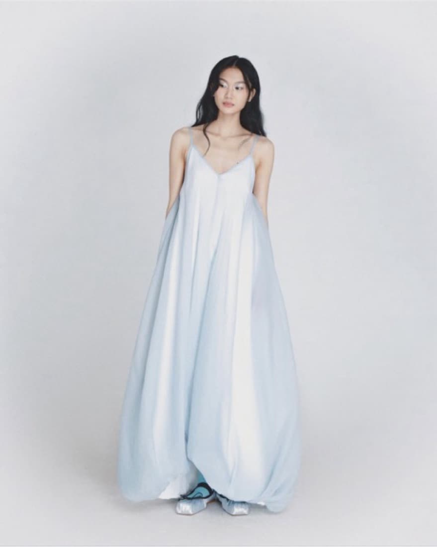 Jellyfish Gown Light Baby Pastel Blue - Image 5