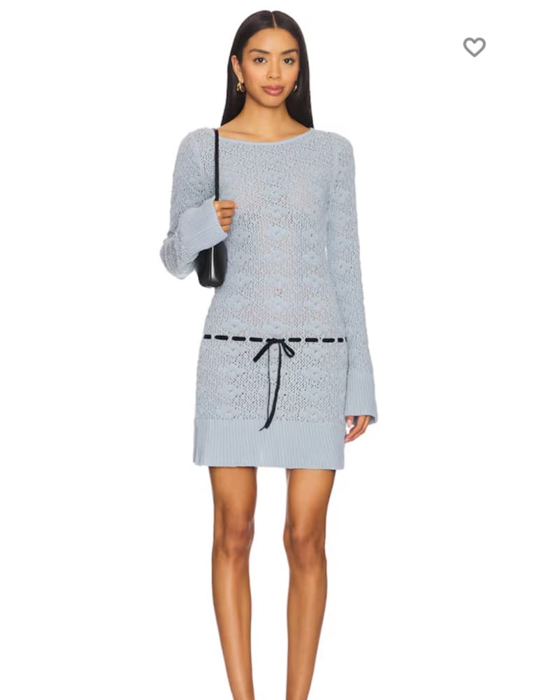 Long sleeve Blue Dress - Image 1
