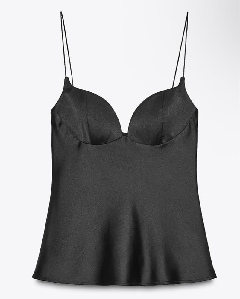 Zara Satin Tank Top - Image 2