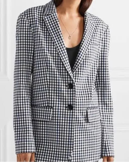 TIBi Chic Gingham Blazer Zip Back - Image 3