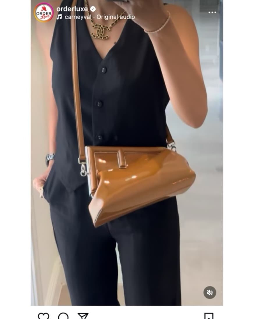 Fendi First Midi Bag by Fendi | Pickle