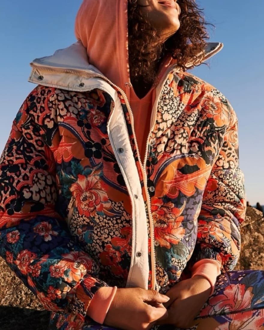 Free People Power House Puffer Jacket - Image 1