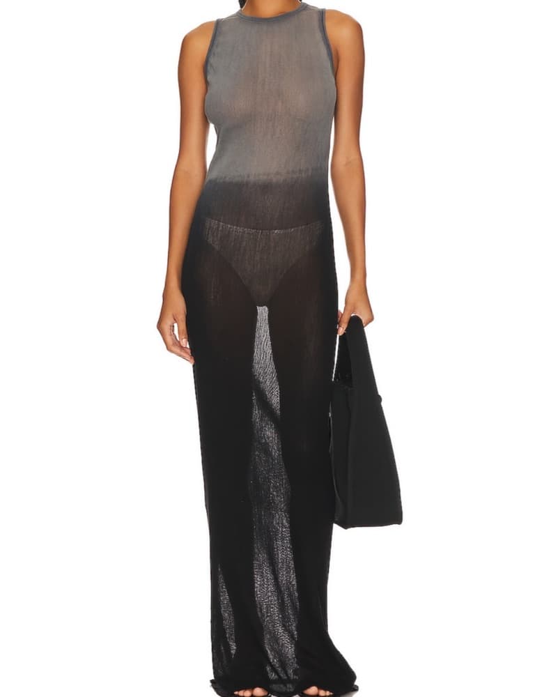 Striking Ombre Maxi Dress - Image 1