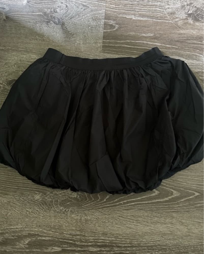 Silence + Noise Jenna Taffeta Black Bubb - Image 3