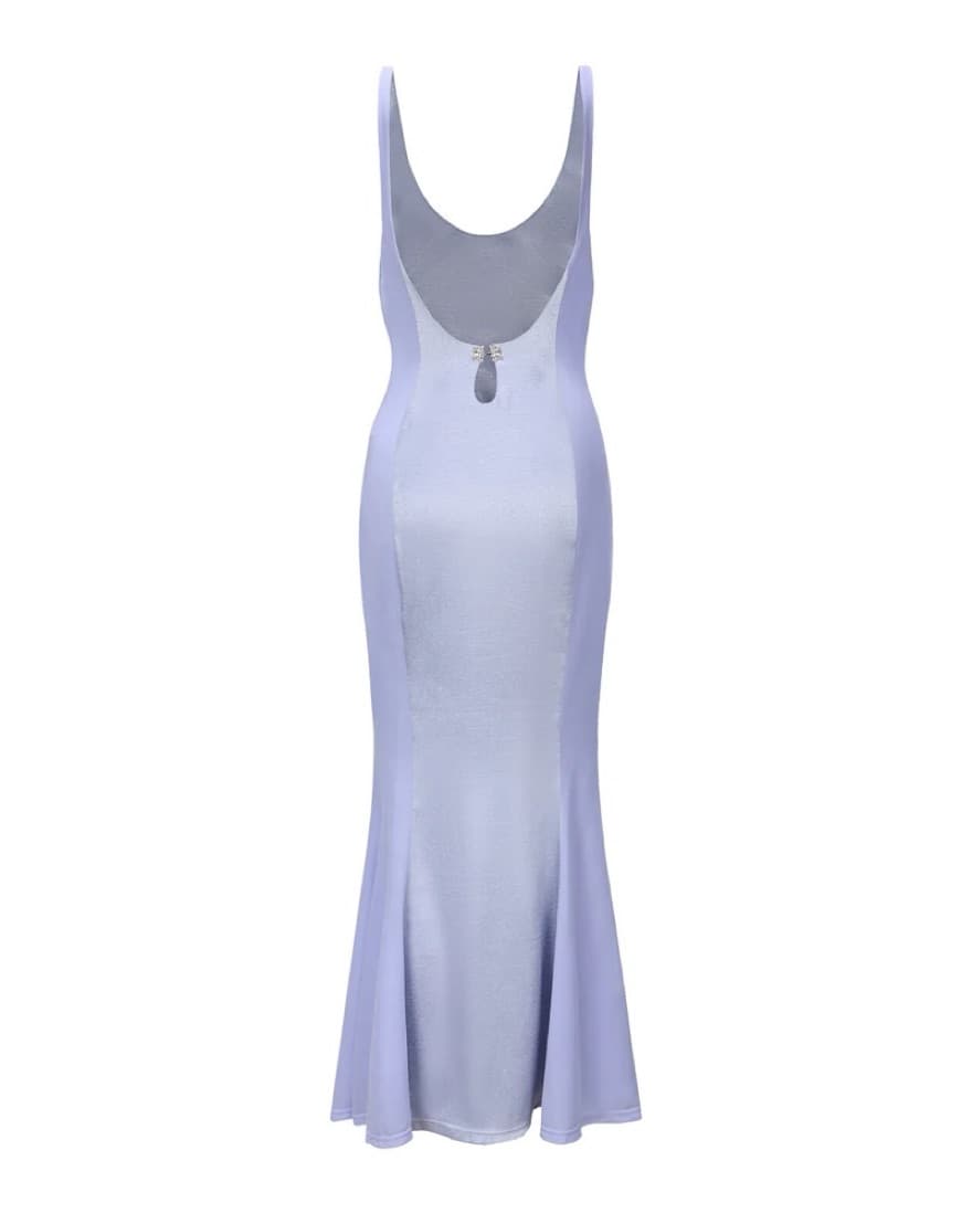 DAWANG Stunning Periwinkle Gown - Image 4