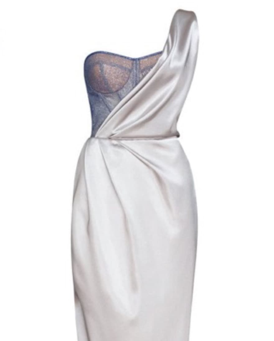 Malena Party Dress One Shoulder - Image 2
