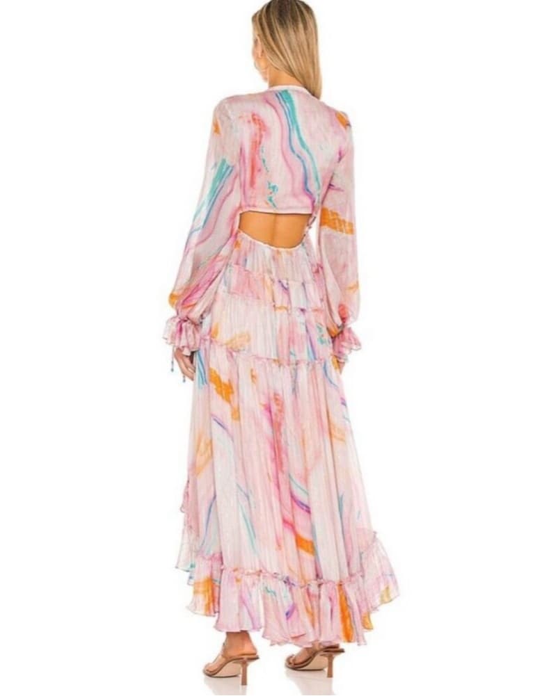 Rococo Sand High Low Dress - Image 2