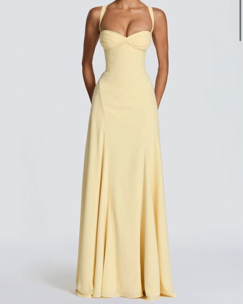 IRIE MAXI DRESS - LEMON - Image 1