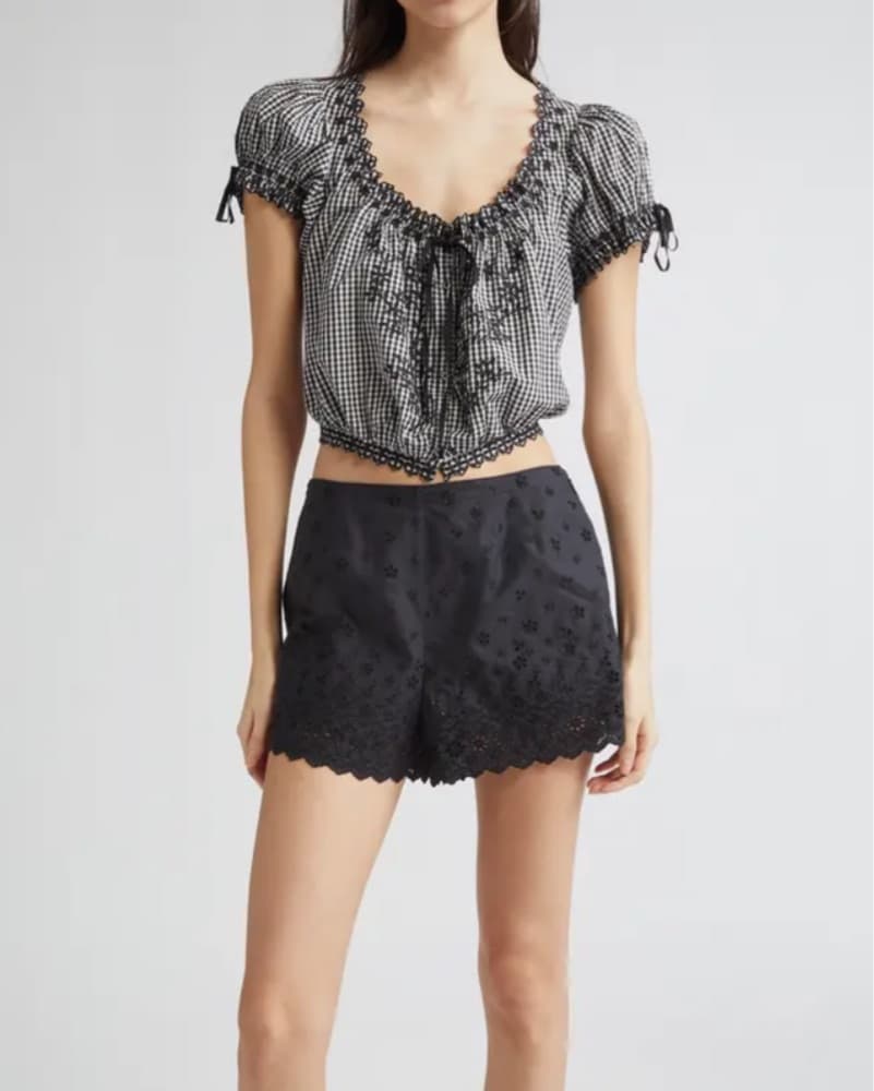 Doen Nera Eyelit Top - Image 2