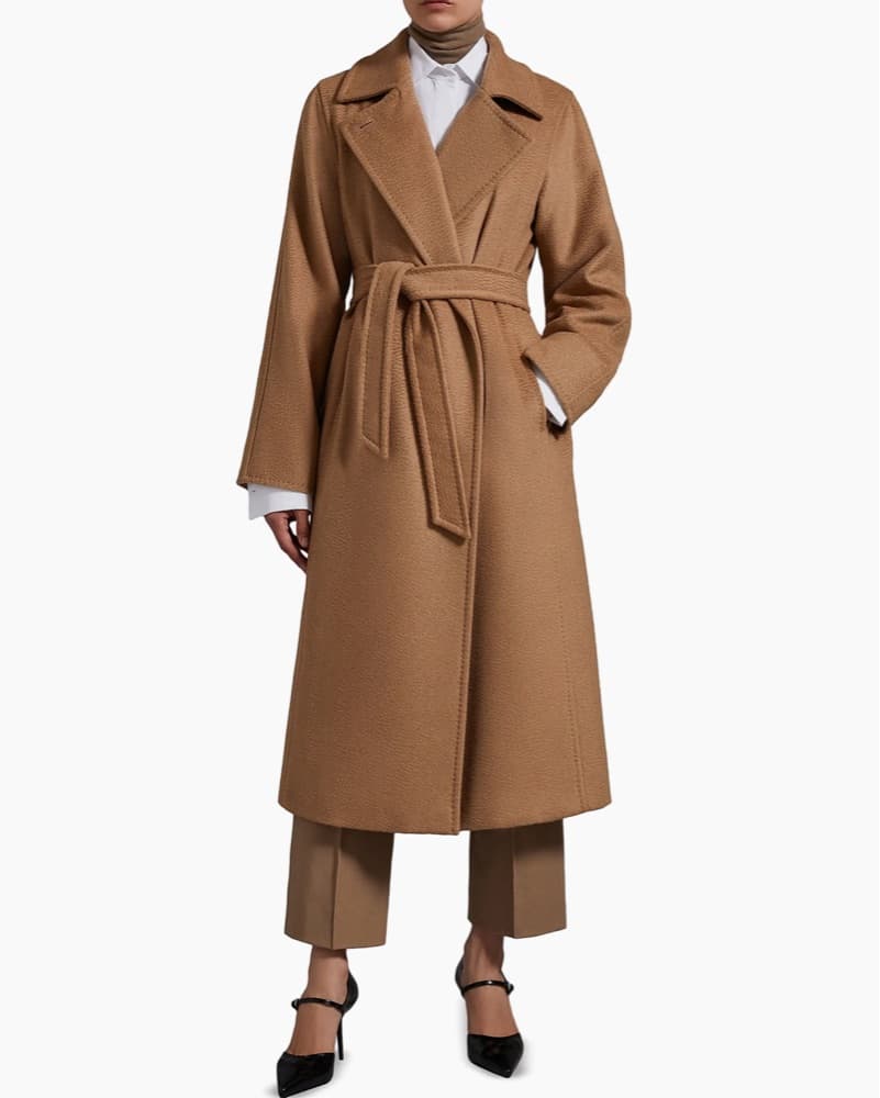 Max Mara Camel Wool Manuela Icon Coat - Image 5