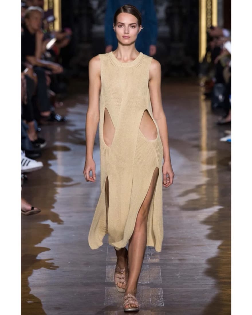 Stella McCartney Ribbed Knit Maxi Dress - Image 2