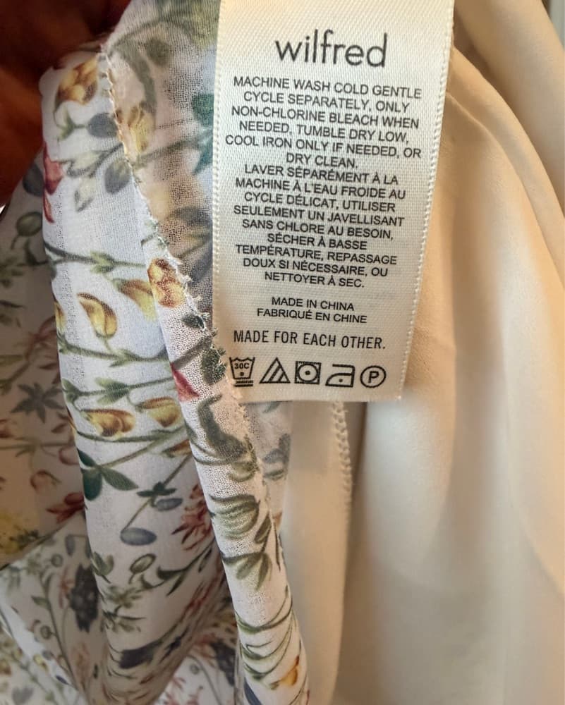 Aritzia Wilfred Delicate Floral Sundress - Image 4