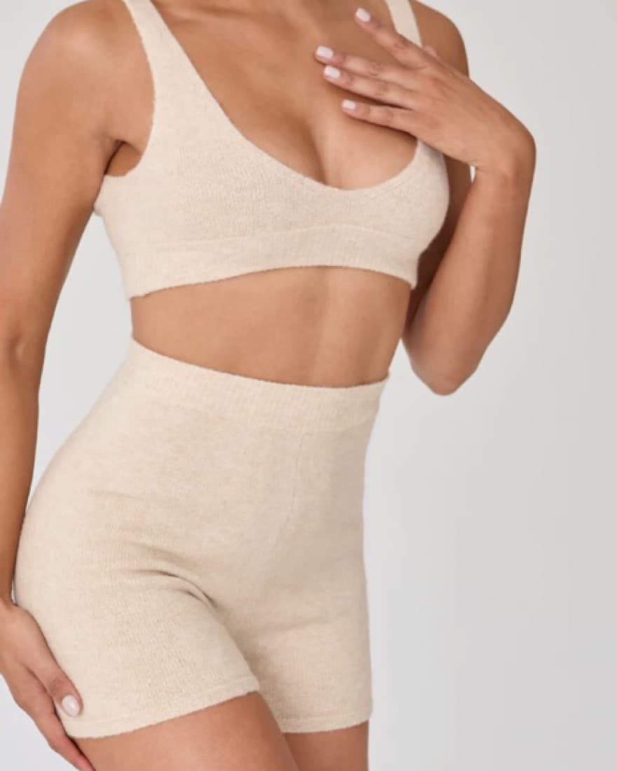 SCOOP NECK KNIT BRALET - Image 2