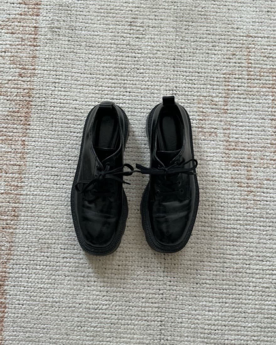 Platform Black Loafers From Zara - Image 2