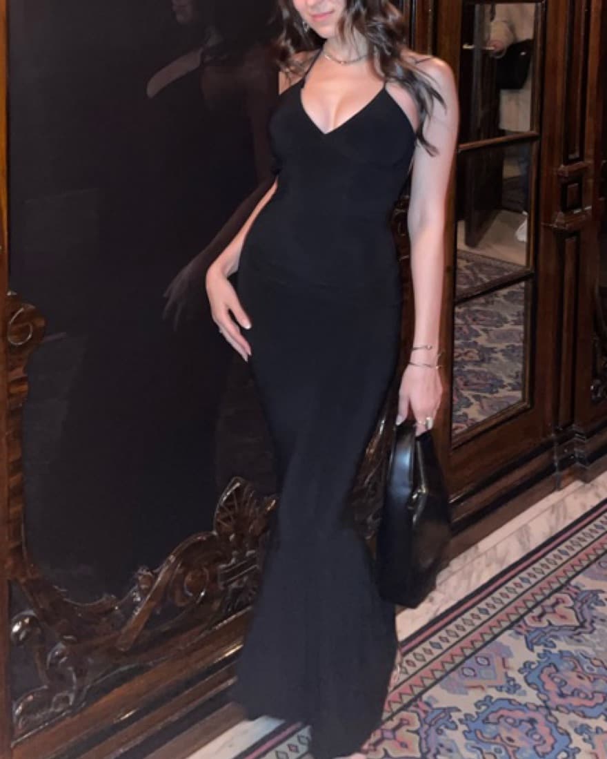 Norma Kamali Backless Gown - Image 1