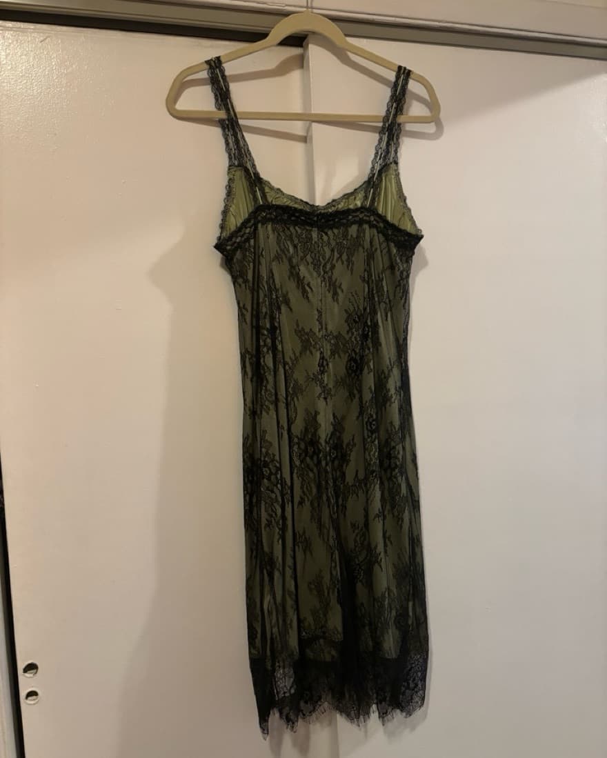 Lingerie Inspired Lace Cocktail Dress  - Image 3