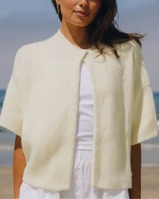 Daily Drills One Button Cardigan - Image 1