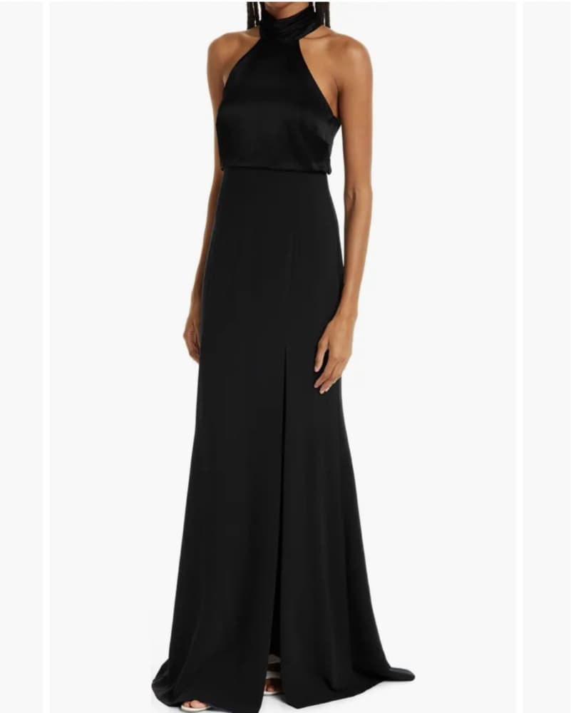Alexandra Halter Neck Gown - Image 3