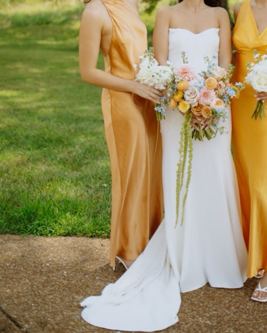 Burnt Orange Revolve Dress - Image 4