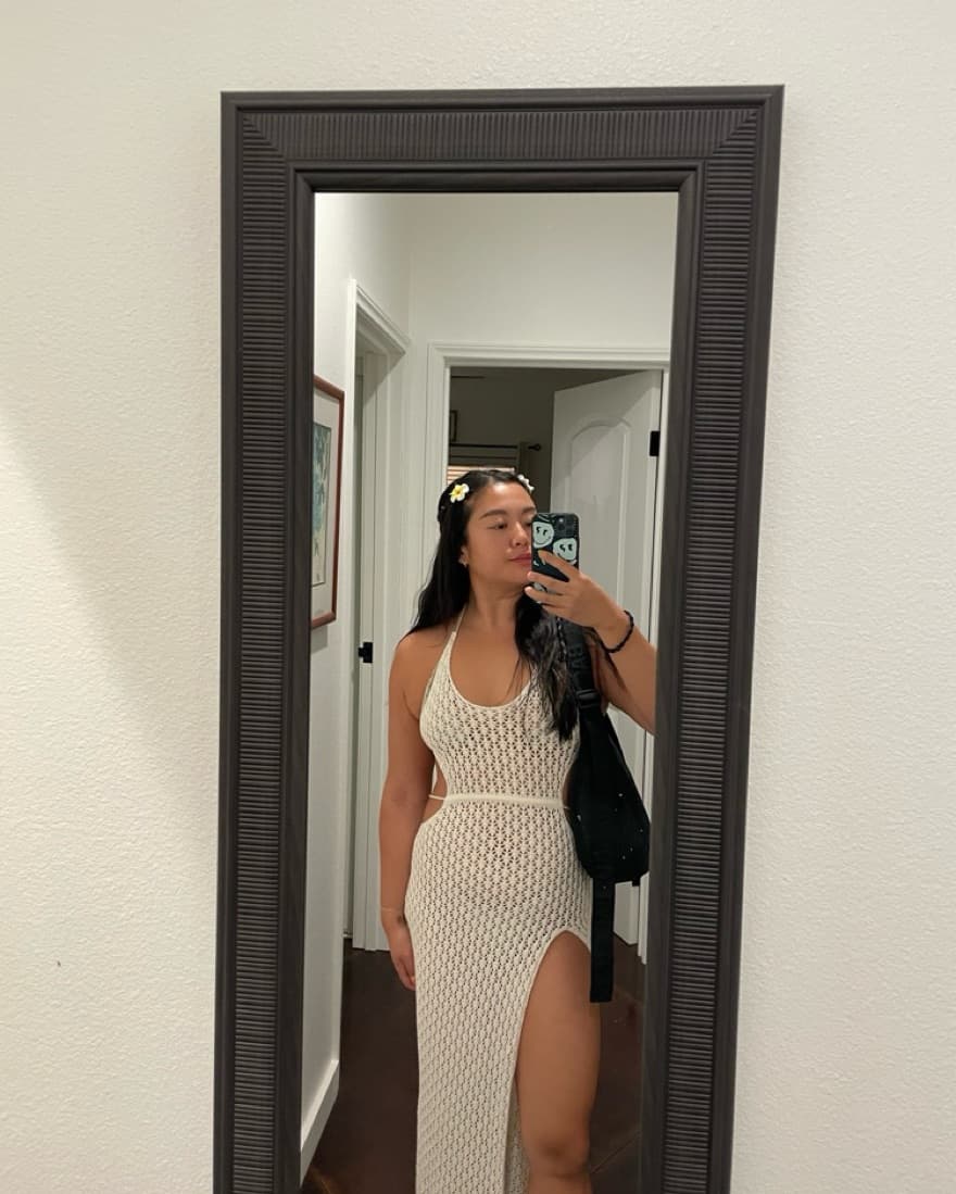 Meshki Crochet Dress - Image 1