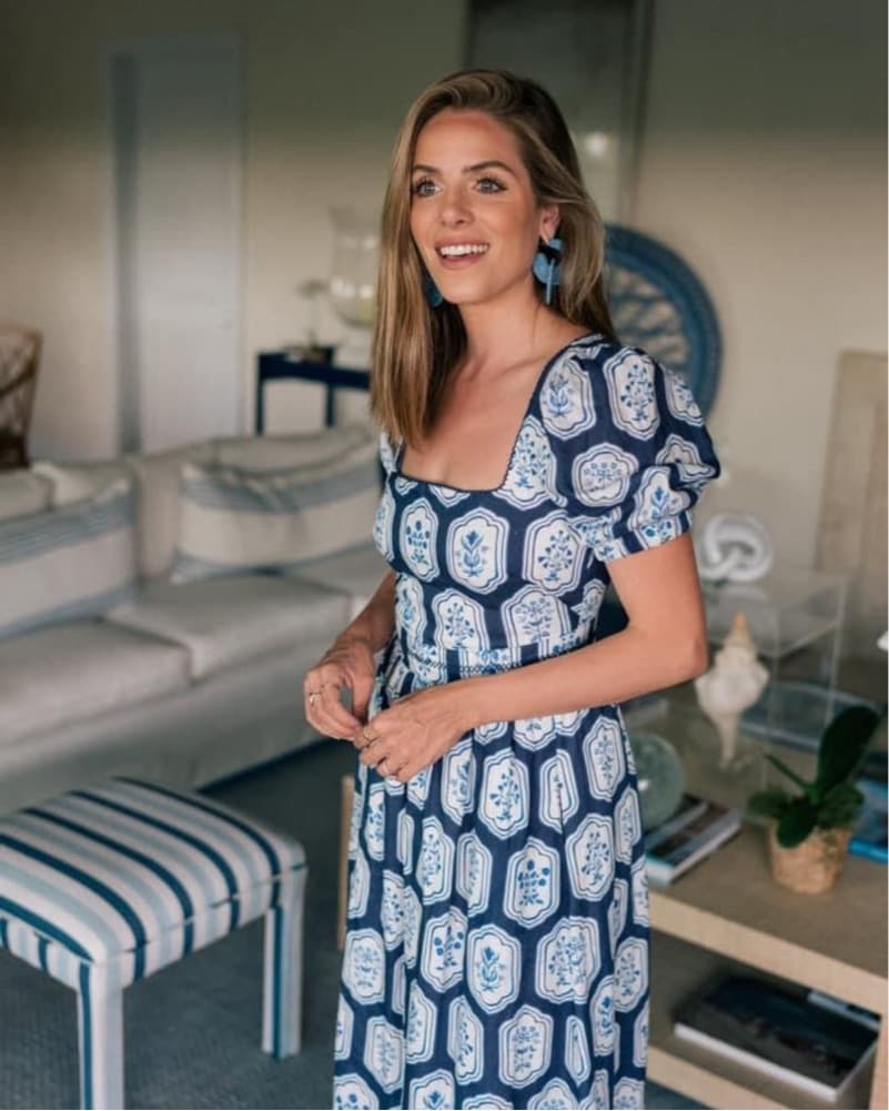 Agua Bendita Pomelo Blue Dress - Image 2